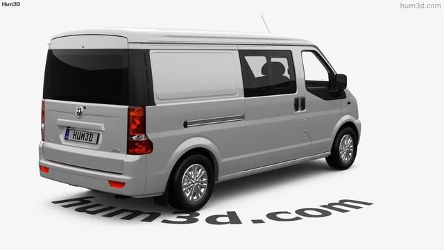 DongFeng C35 Crew Van 2009 3D model by Hum3D.com смотреть онлайн