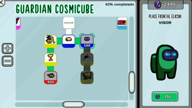 🤑👨🚀 DESBLOQUEO TODO el GUARDIAN COSMICUBE en AMONG US смотреть онлайн
