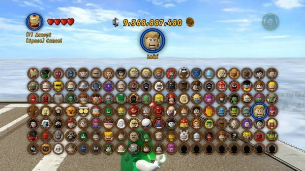 ВСЕ СУПЕРГЕРОИ В LEGO MARVEL SUPER HEROES