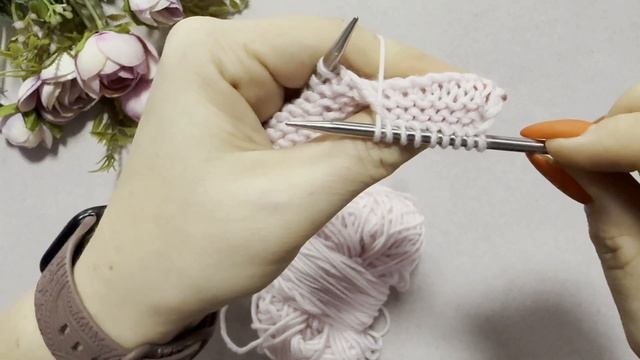 Школа вязания. Учимся вязать «с нуля». Урок Второй. Изнаночные петли. Лицевая и платочная гладь. смотреть онлайн