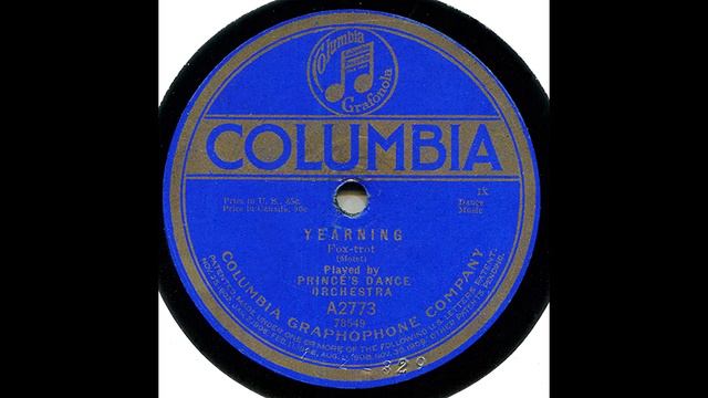Yearning--Prince's Dance Orch., 1919 смотреть онлайн