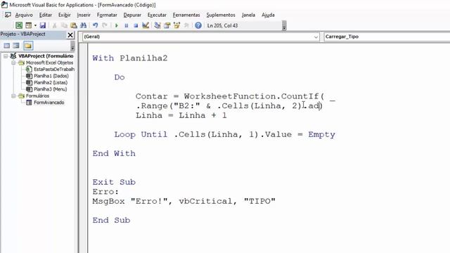 Formulário AVANÇADO no Excel - Carregar Combobox VBA Sem Repetição - Aula 04 смотреть онлайн