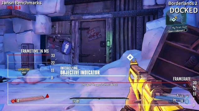 FPS CHECK: Borderlands: The Handsome Collection | Nintendo Switch | DOCKED & HANDHELD MODE