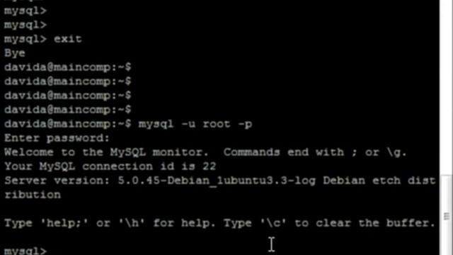 Microsoft Excel, SQL & Internet Tips : Creating a Database in MySQL смотреть онлайн