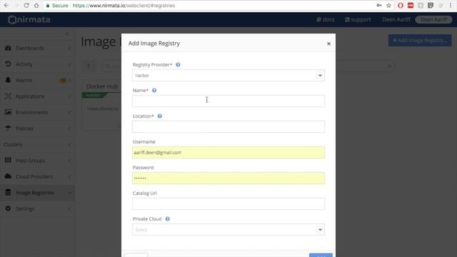 Using Harbor Container Registry with Nirmata смотреть онлайн