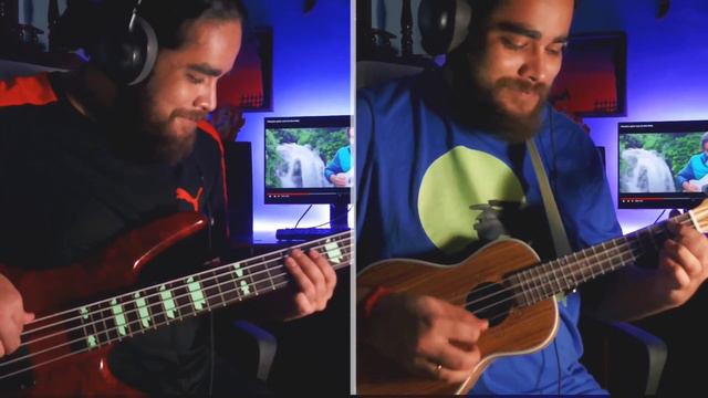 Tumhe Jo Maine Dekha | Main Hoon Na | Instrumental | Ukulele, Guitar & Bass Cover by Roni Nath. смотреть онлайн