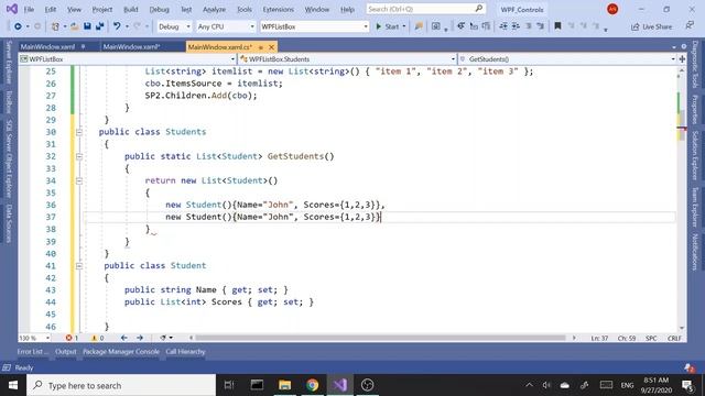 WPF Controls | 26 - ComboBox | HD | VS2019 | ComboBox in WPF смотреть онлайн