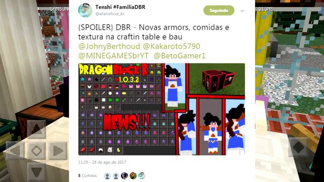 MOD NEWS MINECRAFT PE ! #9 - DRAGON BLOCK R, TOKYO GHOUL, CRAFT DEAD Z E SPACE WAR смотреть онлайн