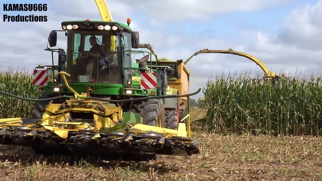 Mais 2022 : The BIGGEST JOHN DEERE Harvest crew / V.D Tillaart Agrar / 3 Harvester / 10x John Deer смотреть онлайн