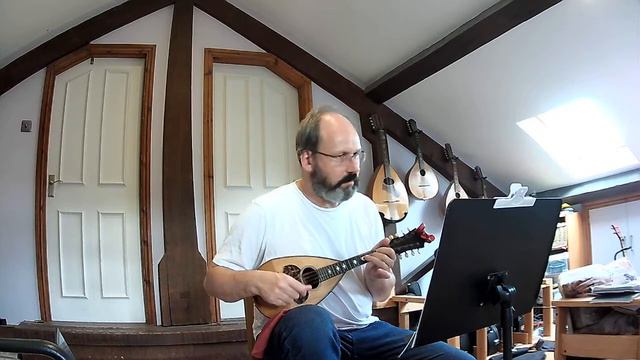 John Dowland: Two Almaines for mandolin & tenor guitar смотреть онлайн