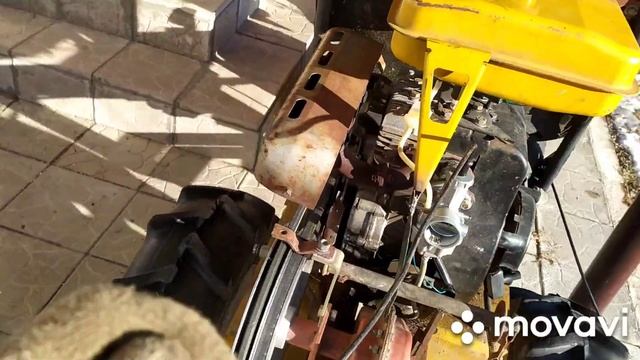 Мотоблок МБ-1 "Каскад". Замена карбюратора на китайский. смотреть онлайн