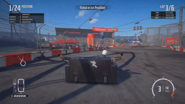 Wreckfest Ps5 Couch Craze Funny Gameplay
