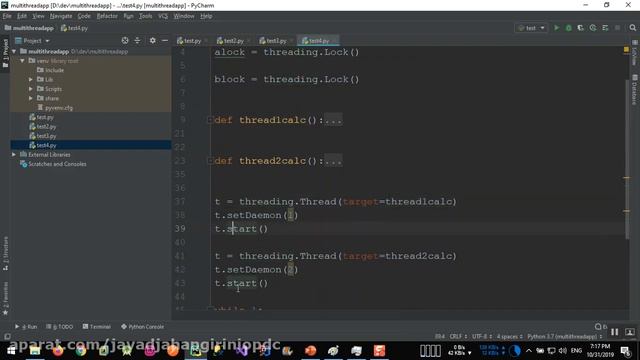 27 اموزش زبان برنامه نویسی پایتون Python جلسه سوم مالتی تریدینگ multithreading смотреть онлайн