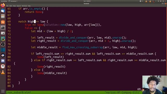 Rust: Max Subarray Problem смотреть онлайн