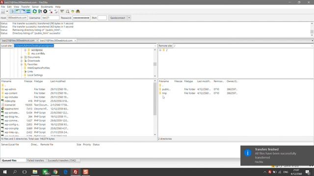 How To Instal Wordpress In FileZilla