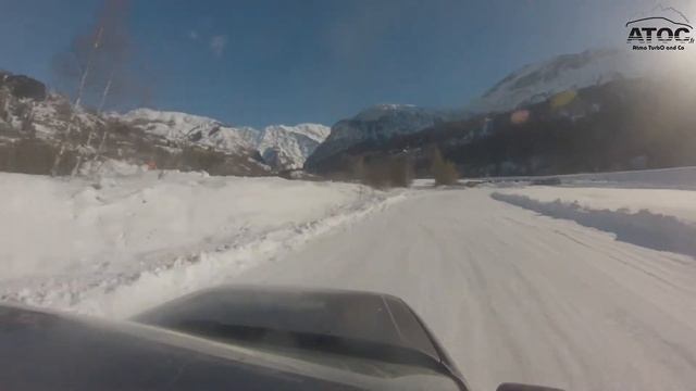 Audi coupe Quattro20V, Circuit glace/neige, Orcières , 2016 смотреть онлайн
