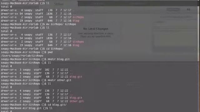 ROR Lab 16-3: Dropbox를 Git 저장소로 사용하기 смотреть онлайн