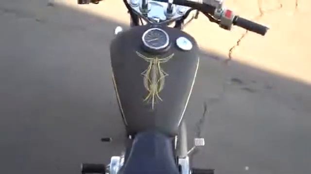 Suzuki Savage LS650/S40 Custom Bobber / Chopper - walk around смотреть онлайн