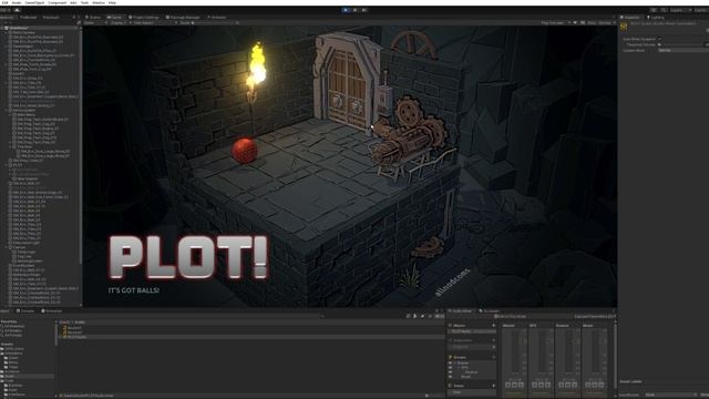 PLOT! Menu Demo - Animated 3D Menu in Unity смотреть онлайн