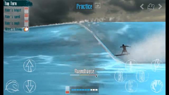 Cutbacking and roundhousing in The Journey surfing game смотреть онлайн