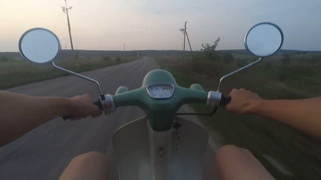 Honda Giorno POV riding, top speed, acceleration смотреть онлайн