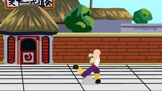 Speed Battle_OG Dragon Ball Stick Nodes Animation-Goku Vs Tien- смотреть онлайн