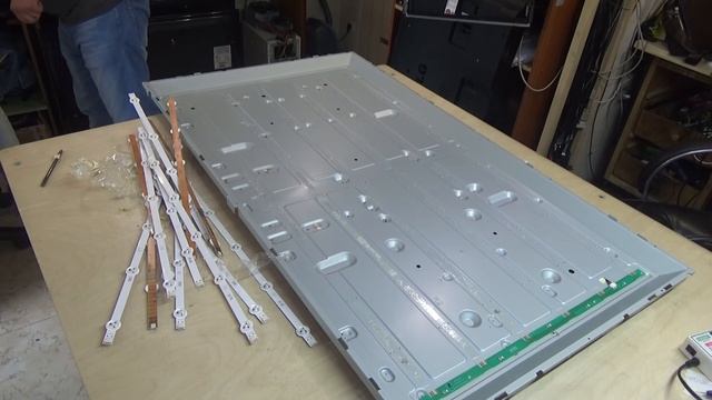 LG 47LA615V замена подсветки смотреть онлайн