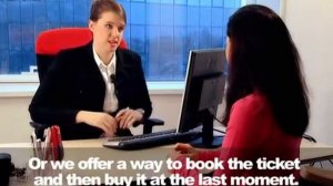 BOOKING A TICKET