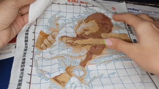 Завершённый процесс от Joy Sunday "Care". Обзор готовой работы смотреть онлайн