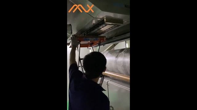 AZX 1.6m Meltblown Spinneret Installation смотреть онлайн