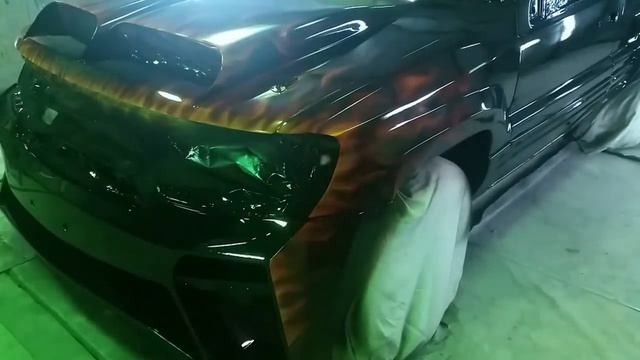 Эффект аэрографии. Тюнинг Jeep смотреть онлайн