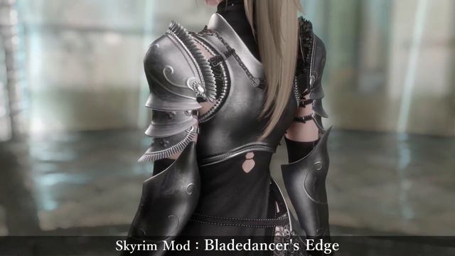【Skyrim Mod】Bladedancer's Edge ｜ PC ＆ Xbox ｜ スカイリム Armor Mod