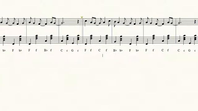 Lion Sleeps Tonight  - Easy Accordion Sheet Music