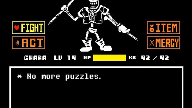 UNDERTALE: DISBELIEF old phase 2 demo (first attack nohit) смотреть онлайн