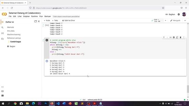 Perulangan While, For, Fungsi Range Dan Nested Loop Pada Python 1 смотреть онлайн
