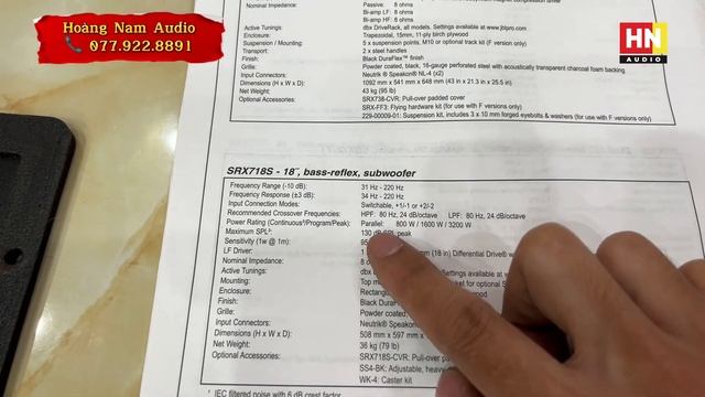 Labgruppen FP10.000Q Lên Đường Và JBL SRX 722 và JBL SRX 718S Cập Bến  Hoàng Nam Audio