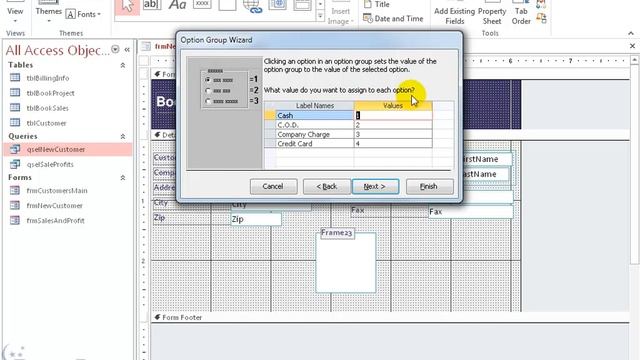 Microsoft Access 2016 Forms: Option Controls Group смотреть онлайн
