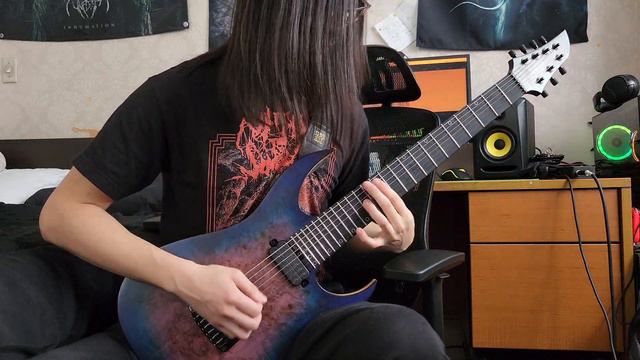 Schecter KM-7 MKIII: Sky Pillar Crusher Riffs смотреть онлайн