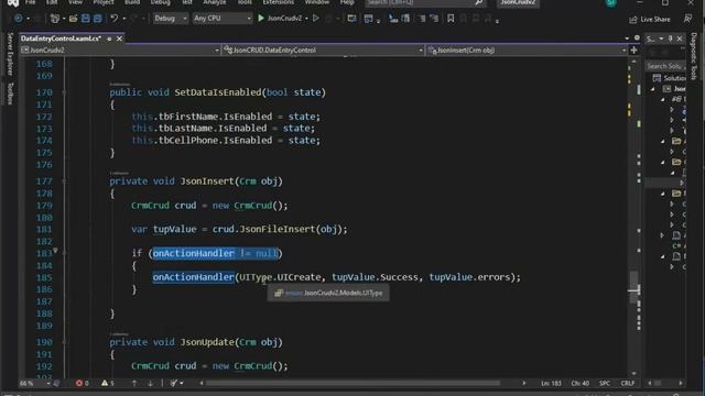 How to write WPF Application that perform CRUD Operations on JSON file. Insert, Update, Delete Json смотреть онлайн