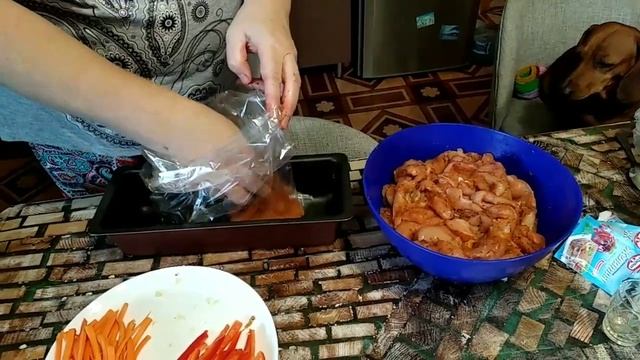 .Мраморное мясо из курицы смотреть онлайн