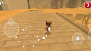 игра Super Bear Adventures прохожу карту пустыня первая часть