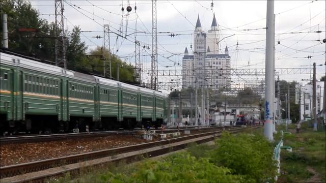 Электропоезд ЭД2Т-0045 смотреть онлайн
