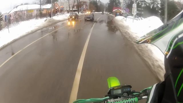 На мото зимой смотреть онлайн