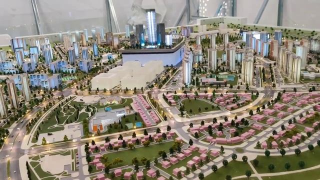 Комплекс Minsk World TOTAL NEW!!! проект макет 2021 ,  Масштаб 1:500 #минскмир #minskworld #minsk