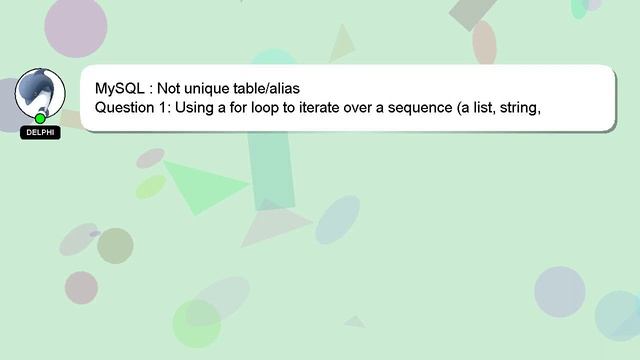 MySQL : Not unique table/alias смотреть онлайн