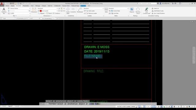 Professional AutoCAD for Design and Drafting Lesson 5.4- Format text Part- 1 смотреть онлайн