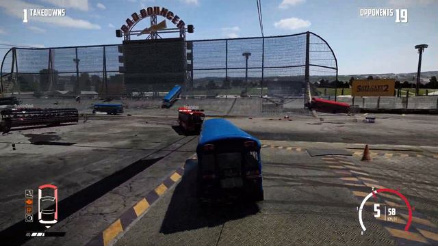 Wreckfest - School Bus Demolition Derby смотреть онлайн