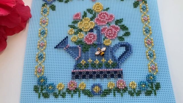 Прикладная вышивка. Коробочка - панно и Милл Хилл ? смотреть онлайн