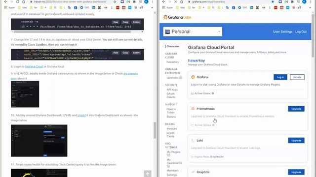 Cisco DNA Center To Grafana Dashboard смотреть онлайн
