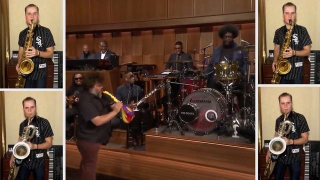 Jack Black's Sax-A-Boom - D.Faustov Sax cover смотреть онлайн